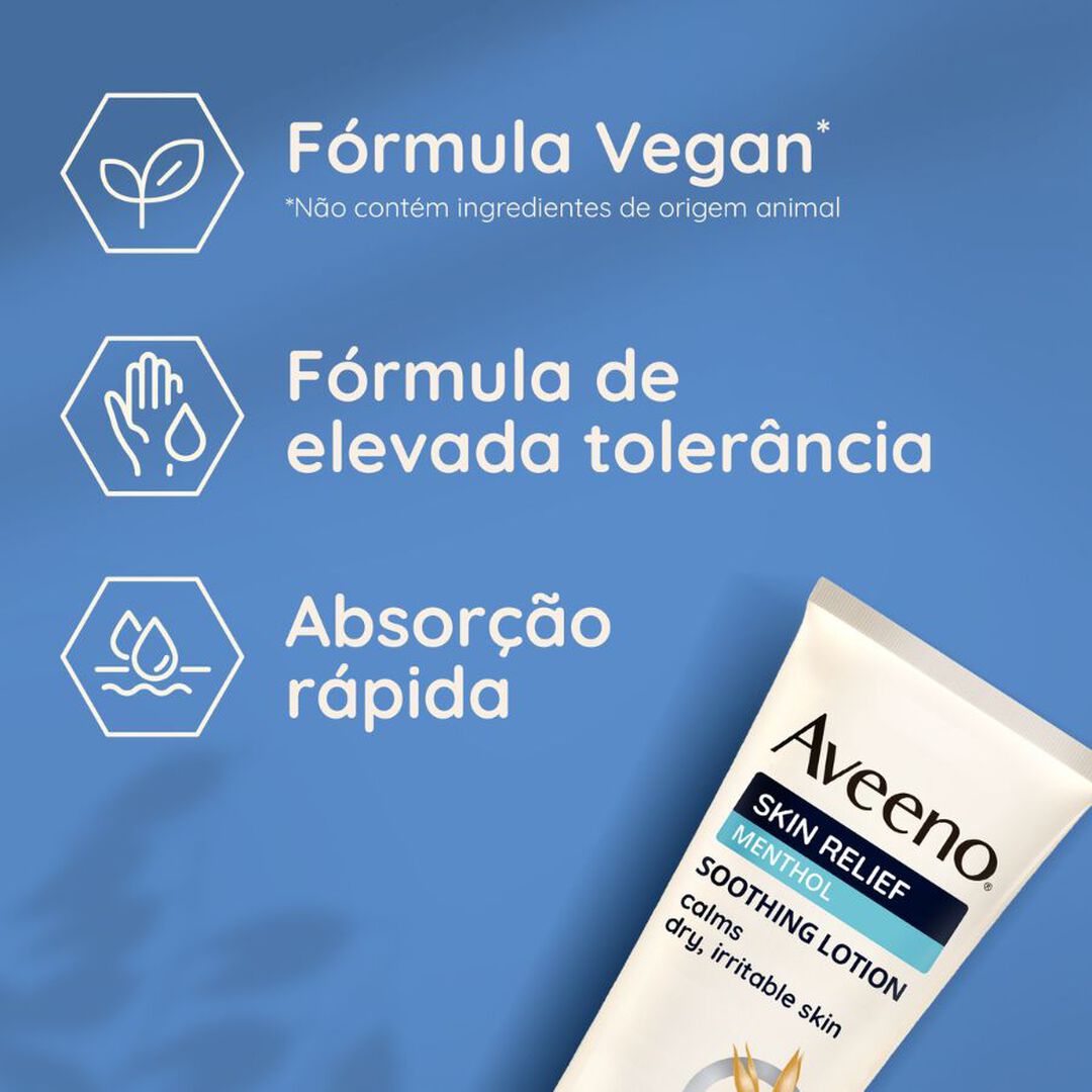 Aveeno Skin Relief - Creme Lenitivo Mentol - AVEENO -  - Imagem 3