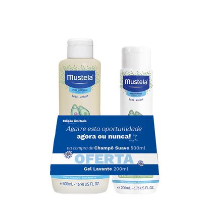 Champô Suave (Oferta  Gel Lavante) - MUSTELA -  - Imagem