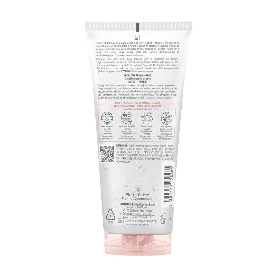 Gel Micelar Desmaquilhante de Rosto - AVENE -  - Imagem 5