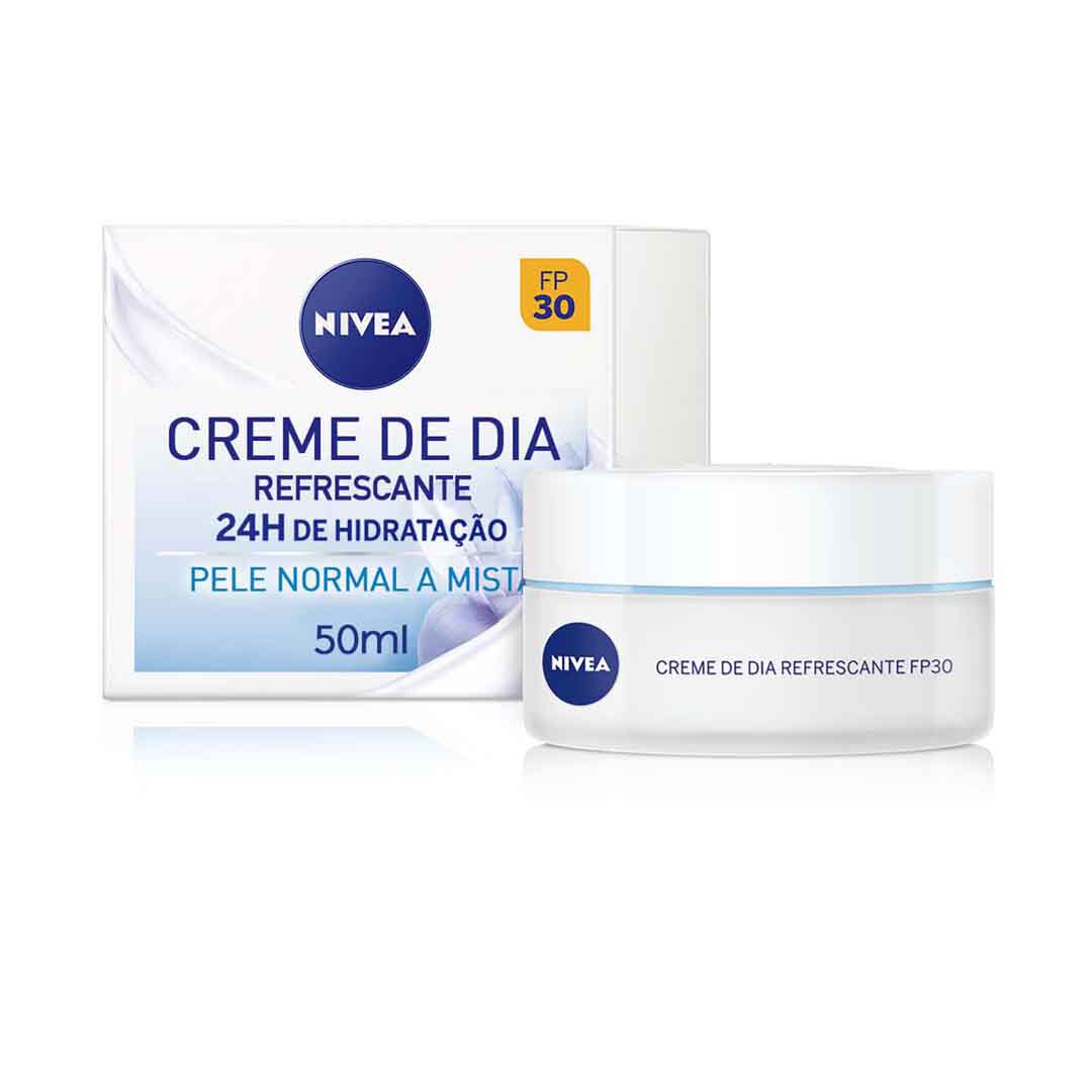 Creme de Dia Hidratante Pele FP30 - NIVEA -  - Imagem 1