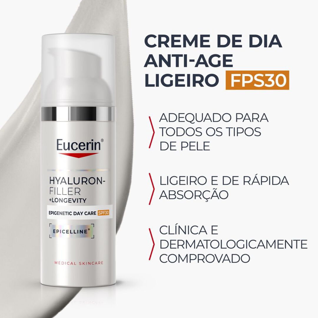Hyaluron-Filler Epigenetic Creme Dia FPS 30 - EUCERIN -  - Imagem 10