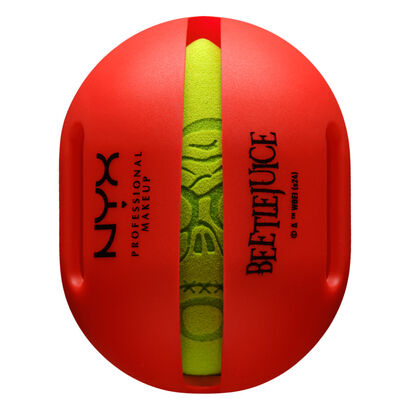 SHRINKER HEAD SPONGE + TRAVEL CASE - NYX Professional Makeup - Beetlejuice Collab - Imagem