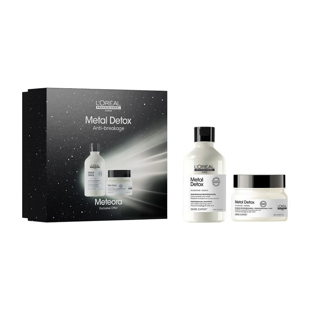 Coffret Metal Detox Duo - L'OR&Eacute;AL PROFESSIONNEL - SERIE EXPERT - Imagem 1