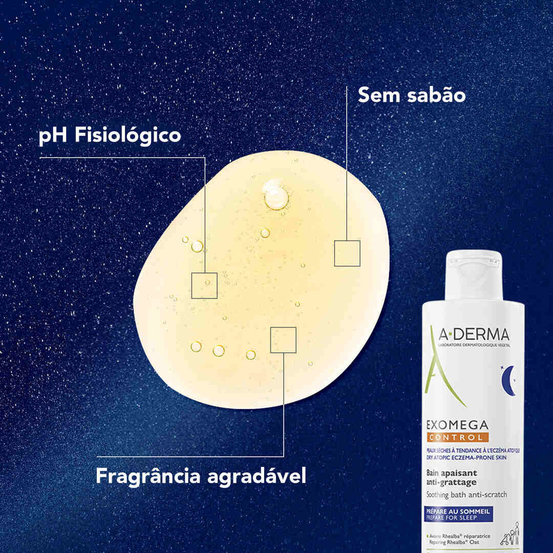 Exomega Control - Banho Calmante - A-DERMA -  - Imagem 6