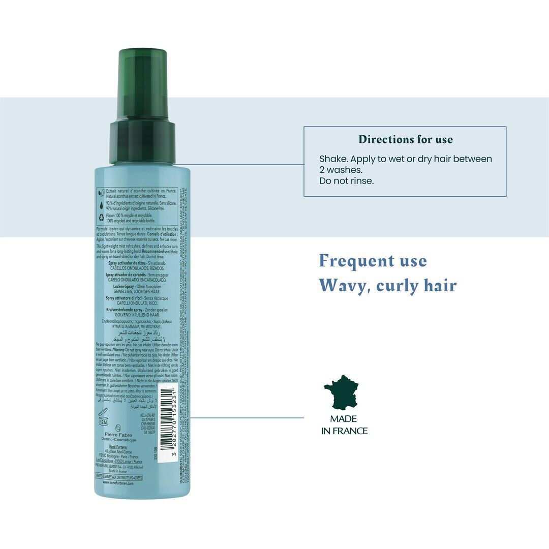 Sublime Curl Spray Ativador de Caracóis - RENE FURTERER -  - Imagem 3