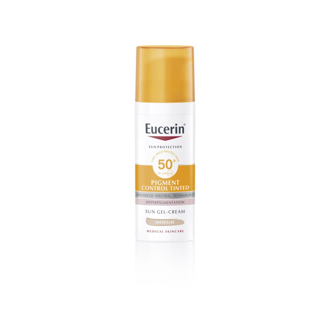 Sun Pigment Control Gel-Creme FPS50+ (Tom Médio) - EUCERIN -  - Imagem 1