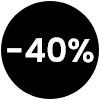 40% desconto bf