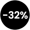 32% de desconto