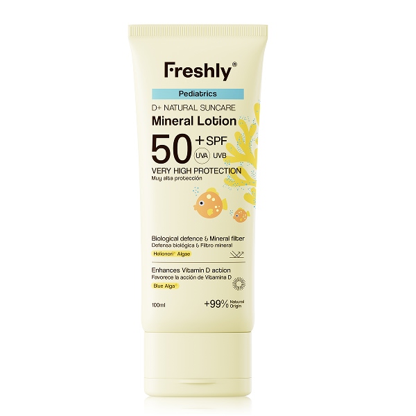 Freshly Fotoprotetor Infantil Natural SPF 50, 100ml