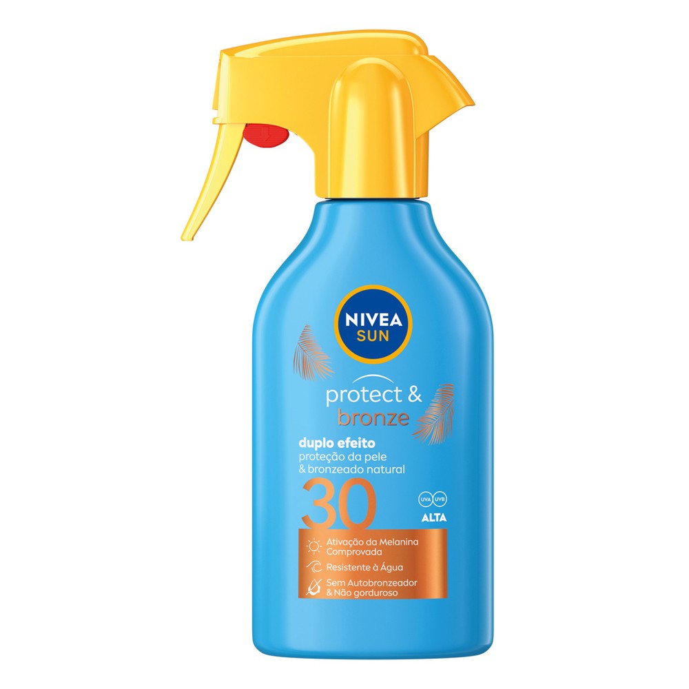 NIVEA Nivea Sun Protetor Solar Spray Familiar Protect & Bronze SPF30, 270ml