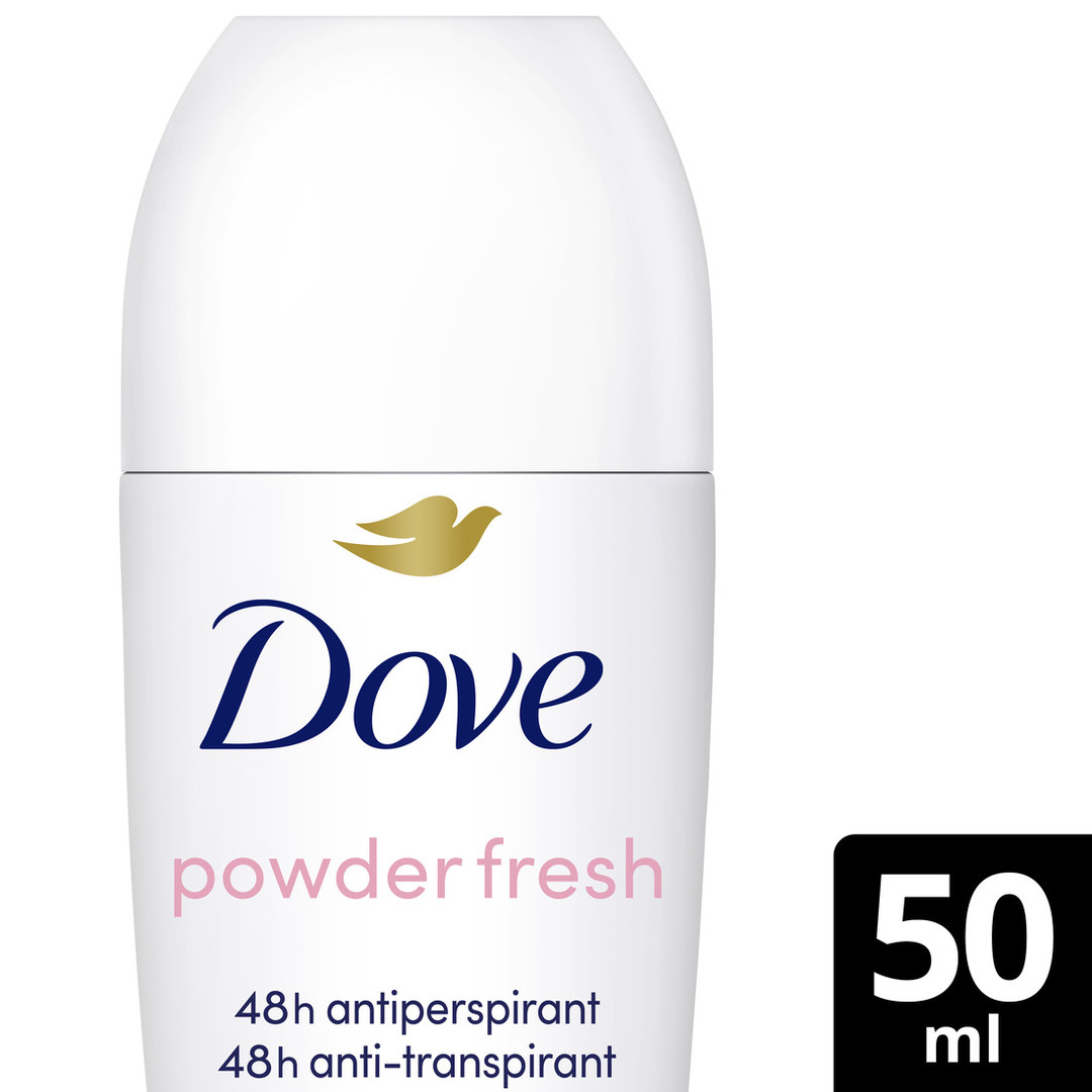 Dove Desodorizante Roll-On Powder 48H, 50ml
