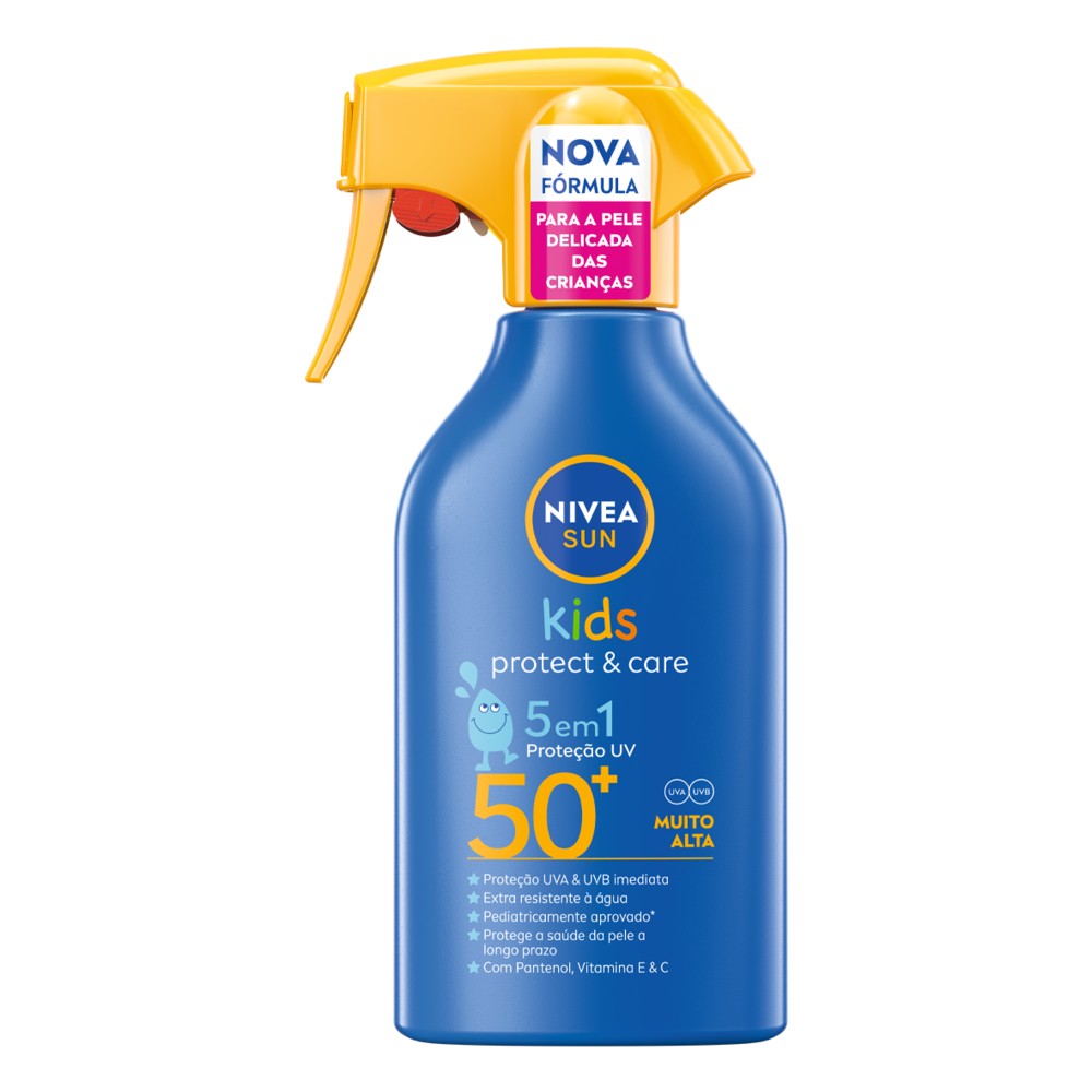 Nivea Sun Kids Protect & Care Spray, SPF 50+, 270ml